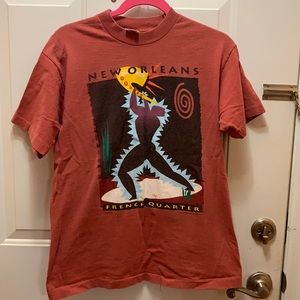 Vintage New Orleans French Quarter Tee Medium